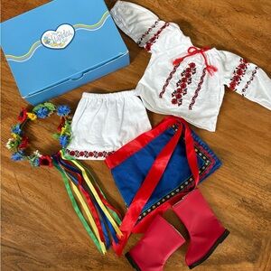 Maplelea Traditional Ukrainian Dancing outfit for 18 Inch Dolls
